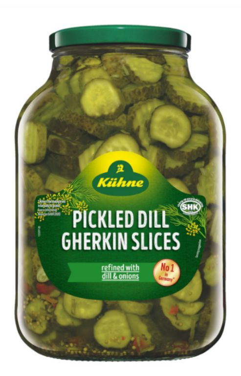 Pickled dill gherkin
