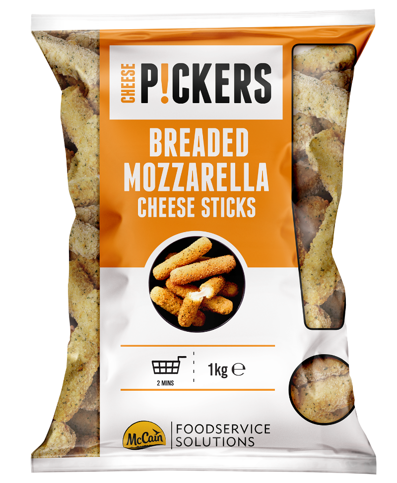 PICKERS BREADED MOZZ STICKS (6X1KG)