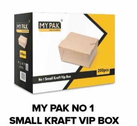 My pak no 1 small kraft vip box
